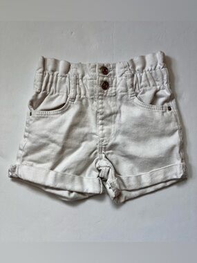 Denim Co White Paper bag Shorts size 3-4